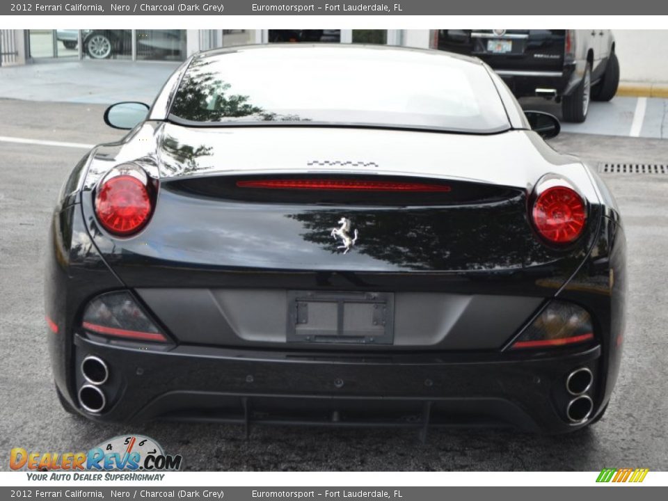 2012 Ferrari California Nero / Charcoal (Dark Grey) Photo #5