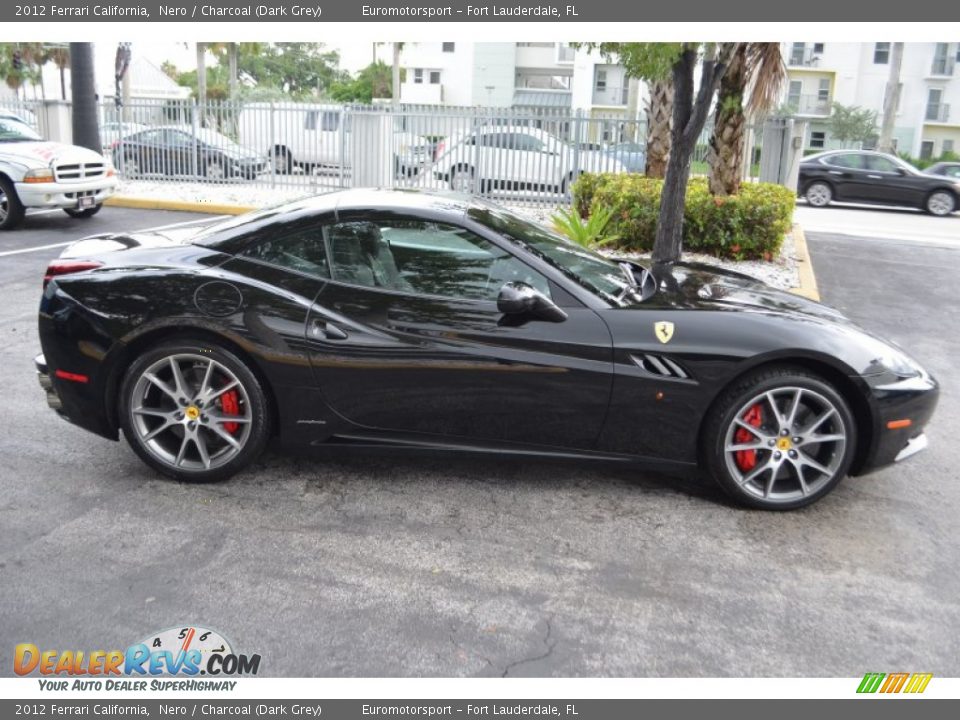 2012 Ferrari California Nero / Charcoal (Dark Grey) Photo #13