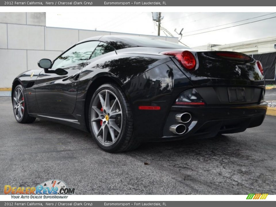 2012 Ferrari California Nero / Charcoal (Dark Grey) Photo #16
