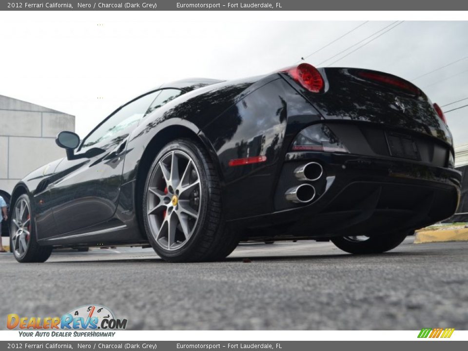2012 Ferrari California Nero / Charcoal (Dark Grey) Photo #17