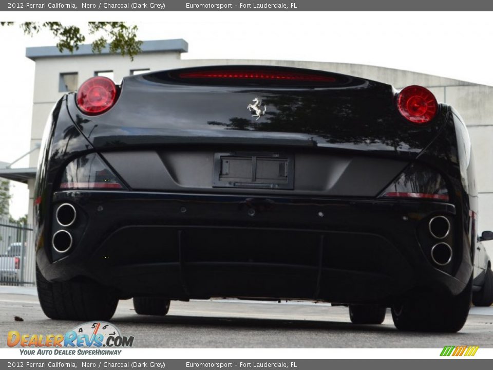 2012 Ferrari California Nero / Charcoal (Dark Grey) Photo #19