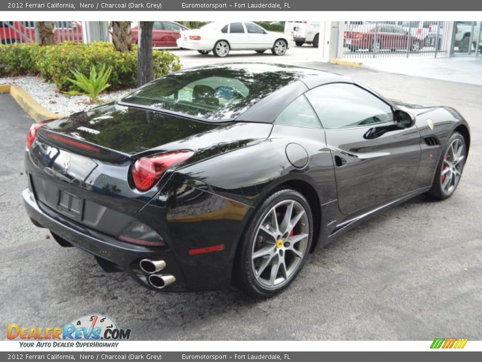2012 Ferrari California Nero / Charcoal (Dark Grey) Photo #20