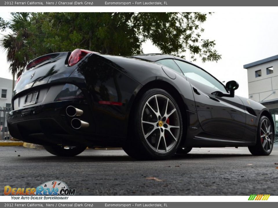 2012 Ferrari California Nero / Charcoal (Dark Grey) Photo #21