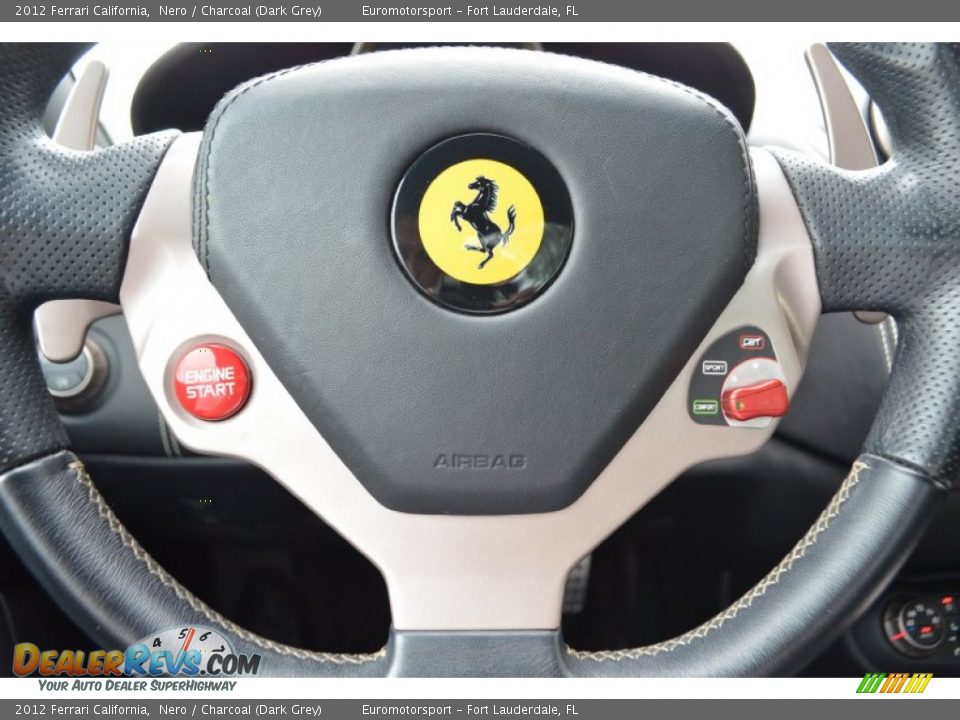 2012 Ferrari California Nero / Charcoal (Dark Grey) Photo #32