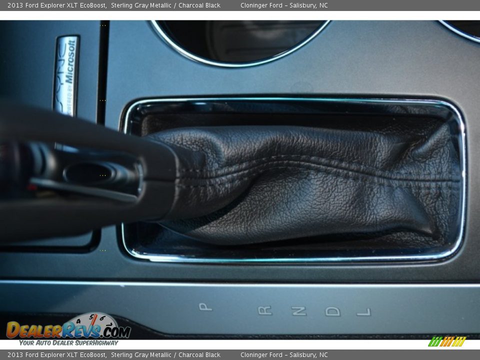 2013 Ford Explorer XLT EcoBoost Sterling Gray Metallic / Charcoal Black Photo #25