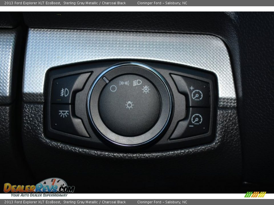 2013 Ford Explorer XLT EcoBoost Sterling Gray Metallic / Charcoal Black Photo #29