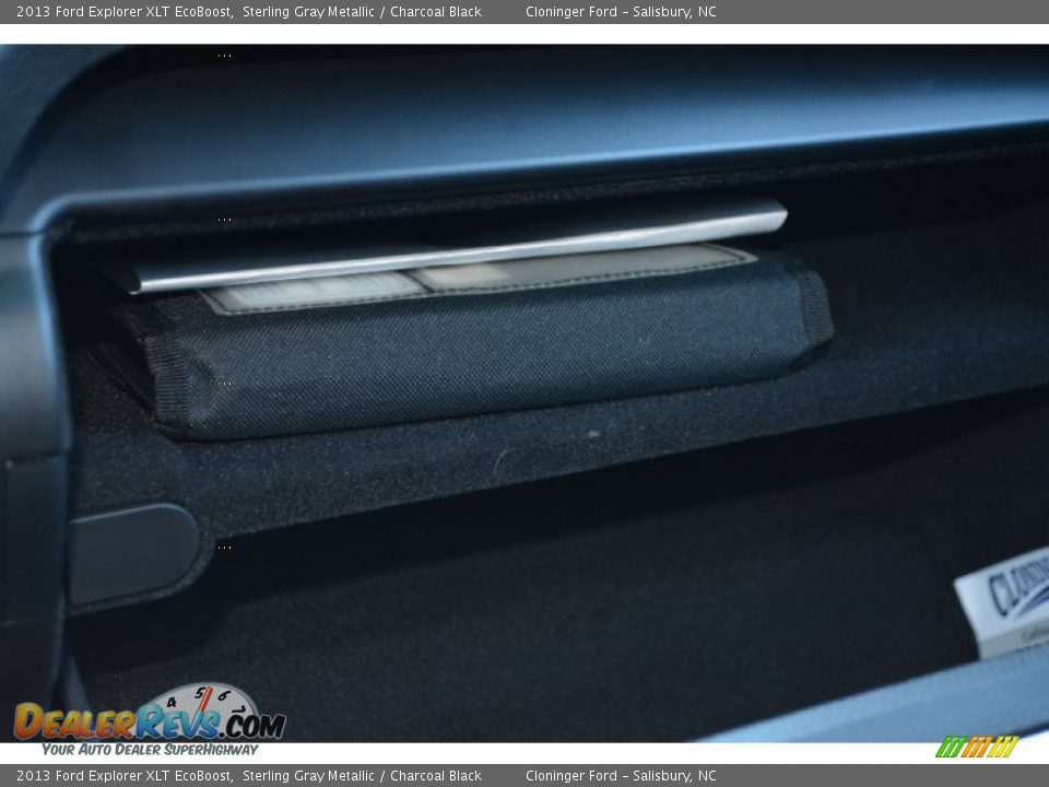 2013 Ford Explorer XLT EcoBoost Sterling Gray Metallic / Charcoal Black Photo #30