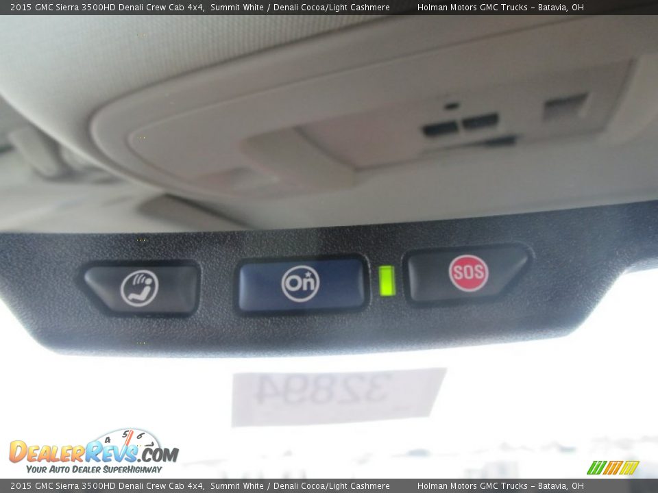 2015 GMC Sierra 3500HD Denali Crew Cab 4x4 Summit White / Denali Cocoa/Light Cashmere Photo #32
