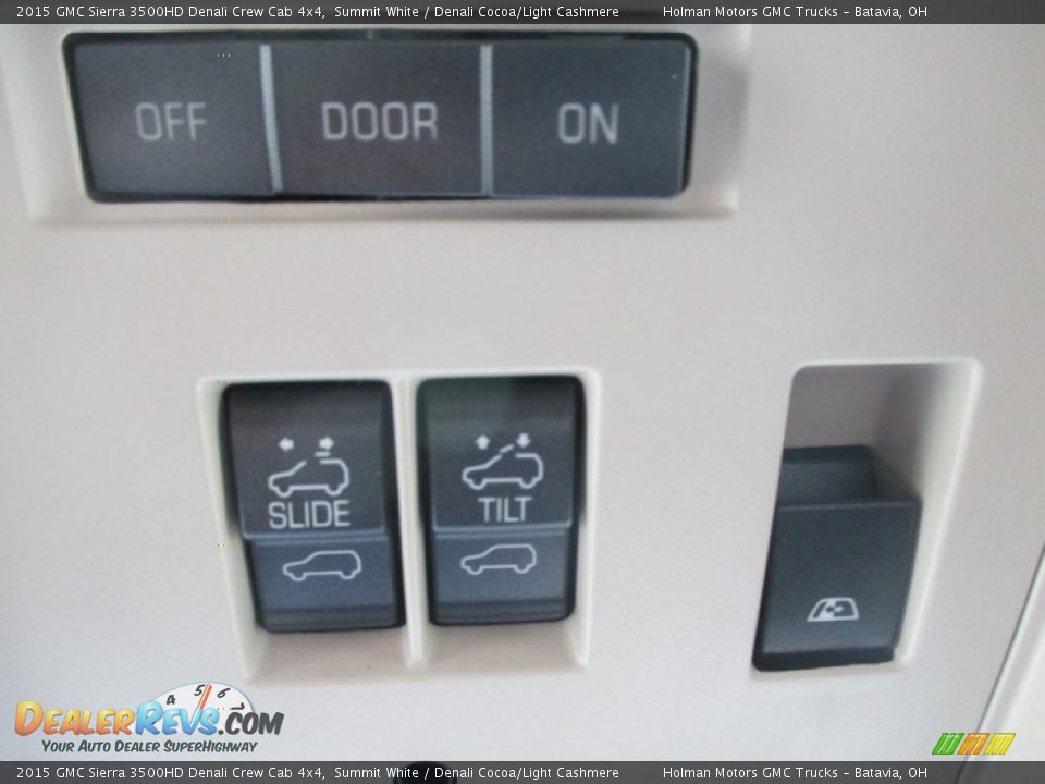 2015 GMC Sierra 3500HD Denali Crew Cab 4x4 Summit White / Denali Cocoa/Light Cashmere Photo #34