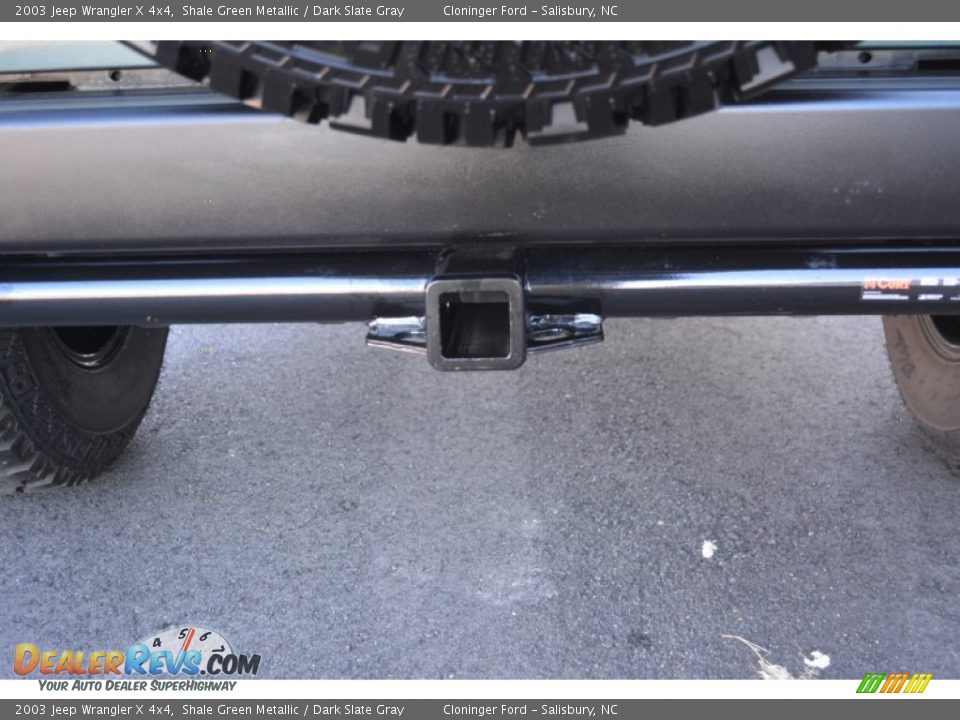 2003 Jeep Wrangler X 4x4 Shale Green Metallic / Dark Slate Gray Photo #15