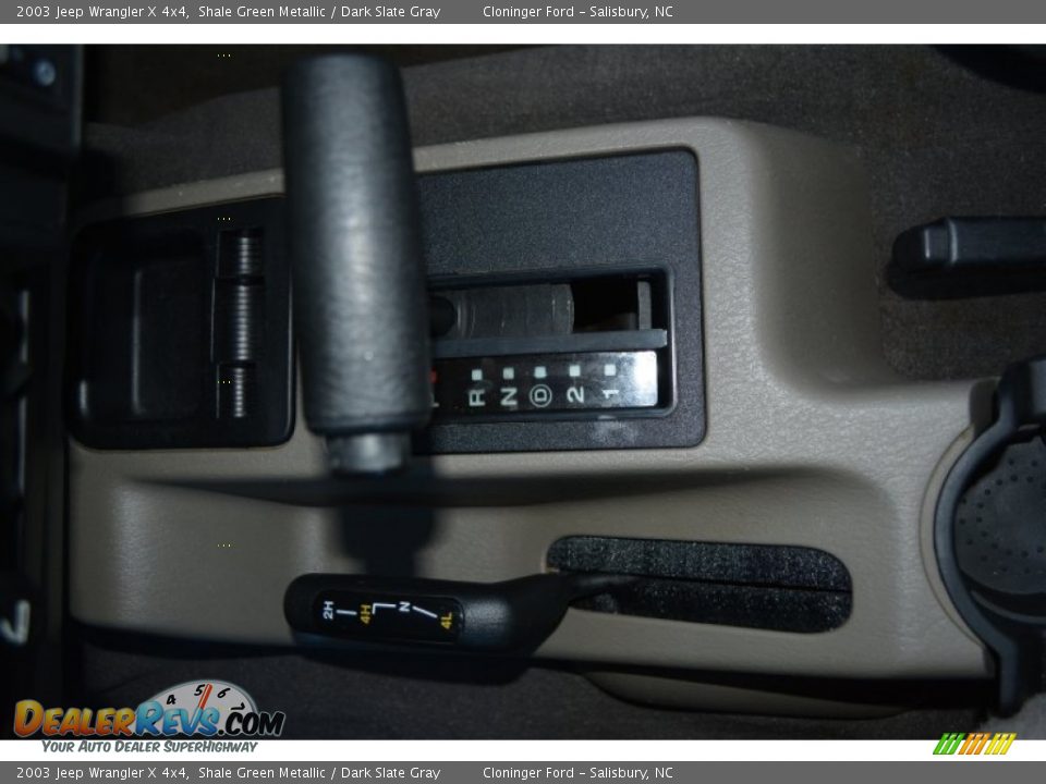 2003 Jeep Wrangler X 4x4 Shale Green Metallic / Dark Slate Gray Photo #18