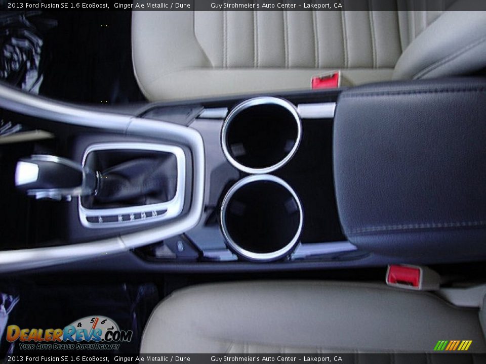 2013 Ford Fusion SE 1.6 EcoBoost Ginger Ale Metallic / Dune Photo #18