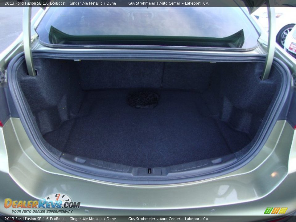 2013 Ford Fusion SE 1.6 EcoBoost Ginger Ale Metallic / Dune Photo #23
