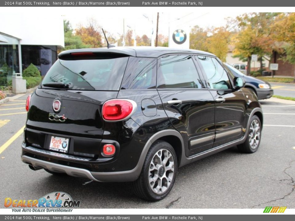 2014 Fiat 500L Trekking Nero (Black) / Black/Marrone (Black/Brown) Photo #3