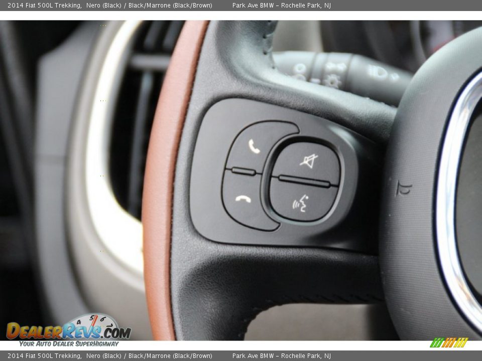 2014 Fiat 500L Trekking Nero (Black) / Black/Marrone (Black/Brown) Photo #20