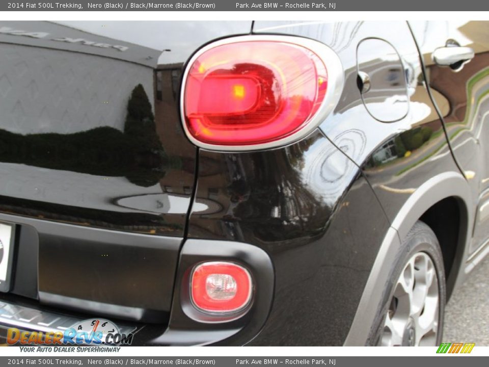 2014 Fiat 500L Trekking Nero (Black) / Black/Marrone (Black/Brown) Photo #24