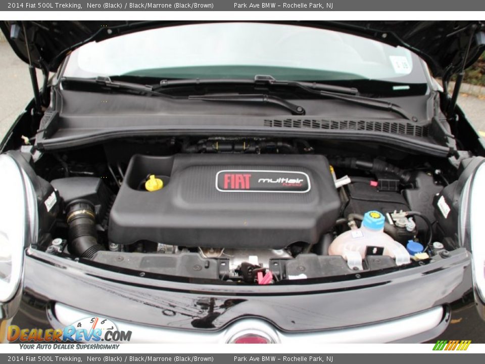 2014 Fiat 500L Trekking Nero (Black) / Black/Marrone (Black/Brown) Photo #31