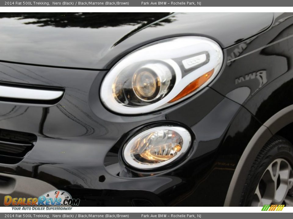 2014 Fiat 500L Trekking Nero (Black) / Black/Marrone (Black/Brown) Photo #32