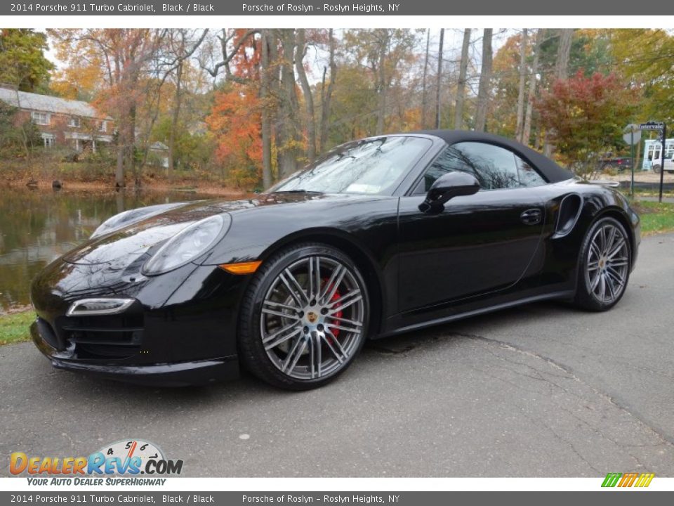 Front 3/4 View of 2014 Porsche 911 Turbo Cabriolet Photo #1