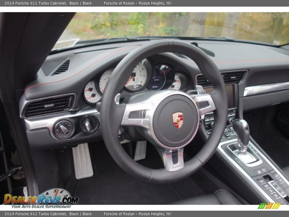 2014 Porsche 911 Turbo Cabriolet Steering Wheel Photo #23