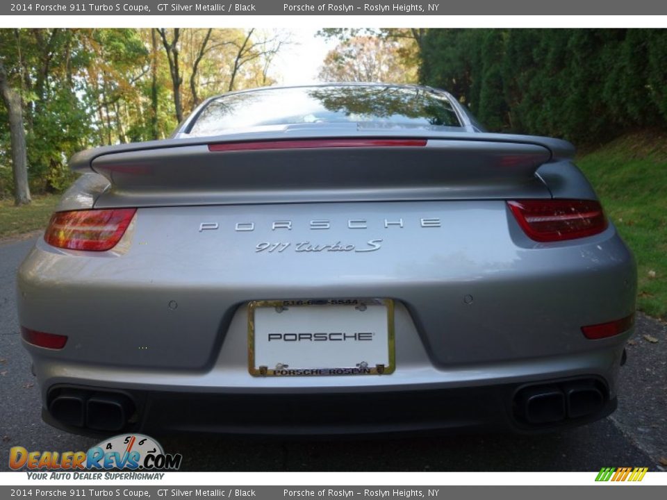 2014 Porsche 911 Turbo S Coupe GT Silver Metallic / Black Photo #5