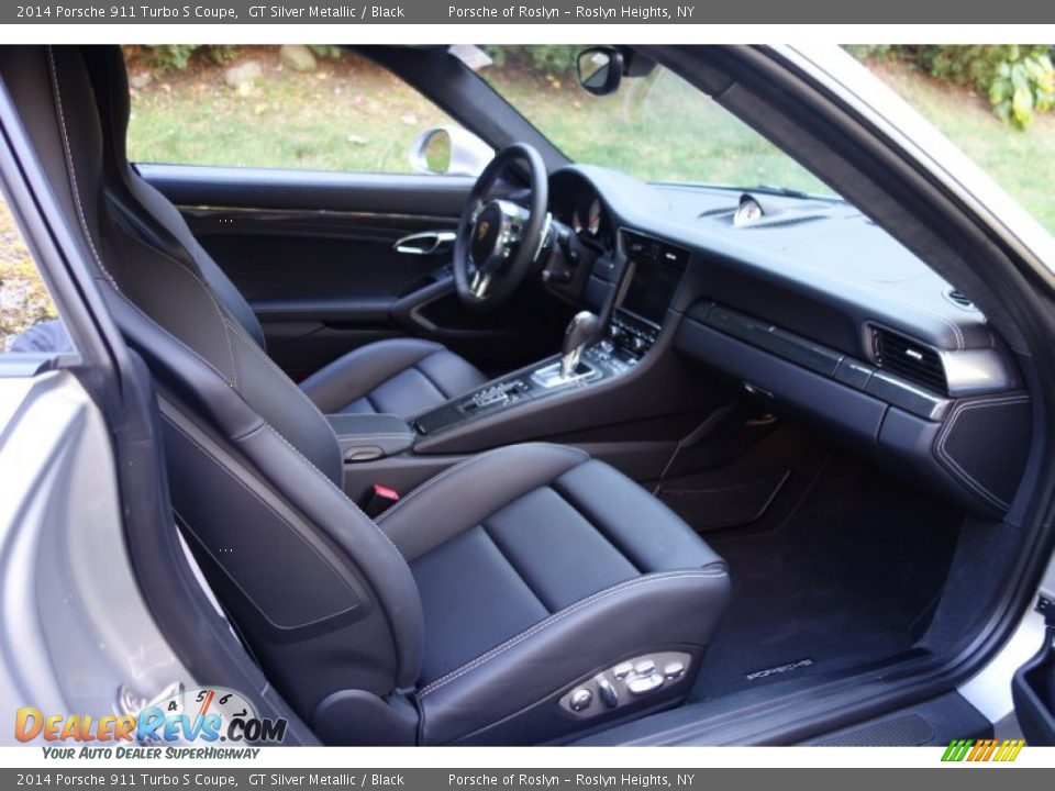 Front Seat of 2014 Porsche 911 Turbo S Coupe Photo #14