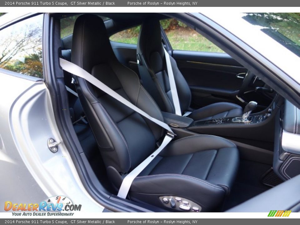 Front Seat of 2014 Porsche 911 Turbo S Coupe Photo #16