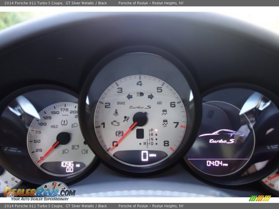 2014 Porsche 911 Turbo S Coupe Gauges Photo #25