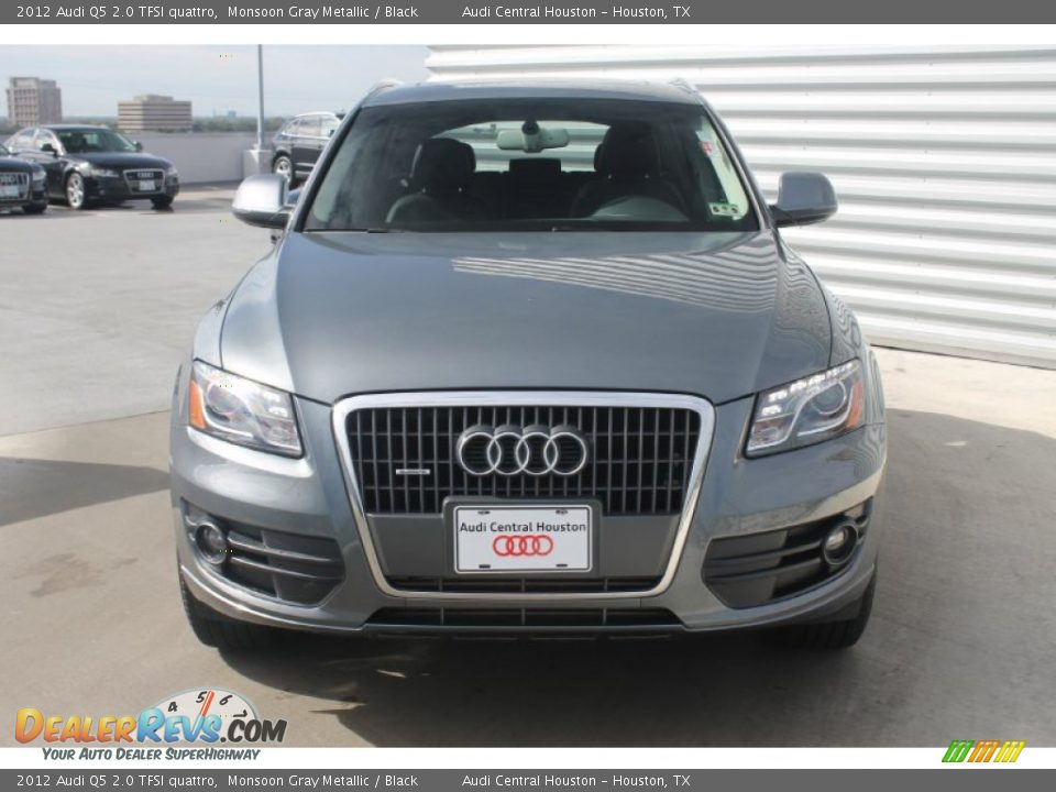 2012 Audi Q5 2.0 TFSI quattro Monsoon Gray Metallic / Black Photo #2