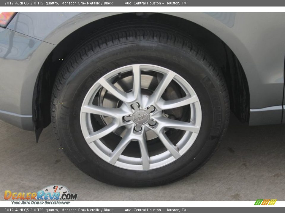 2012 Audi Q5 2.0 TFSI quattro Monsoon Gray Metallic / Black Photo #4