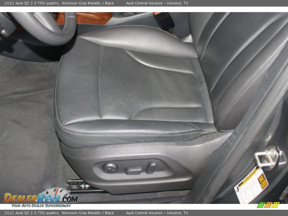 2012 Audi Q5 2.0 TFSI quattro Monsoon Gray Metallic / Black Photo #14