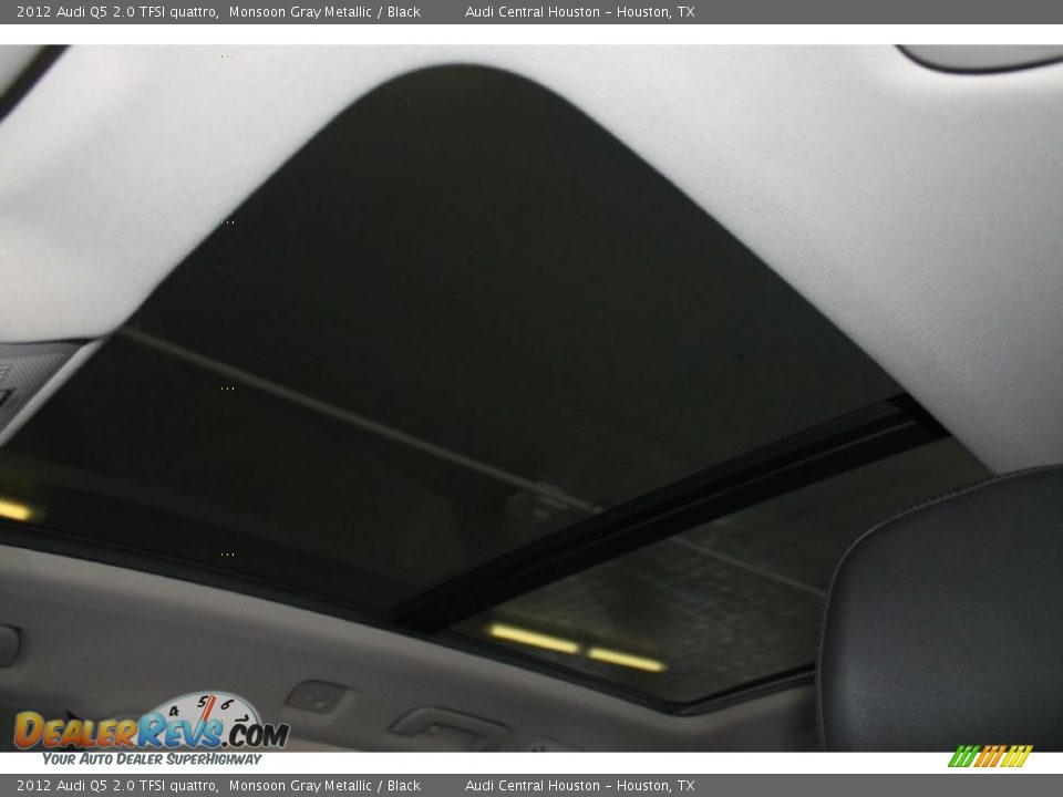 2012 Audi Q5 2.0 TFSI quattro Monsoon Gray Metallic / Black Photo #17