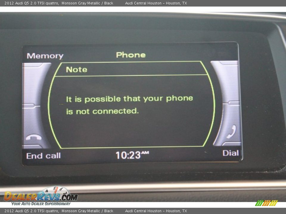 2012 Audi Q5 2.0 TFSI quattro Monsoon Gray Metallic / Black Photo #18