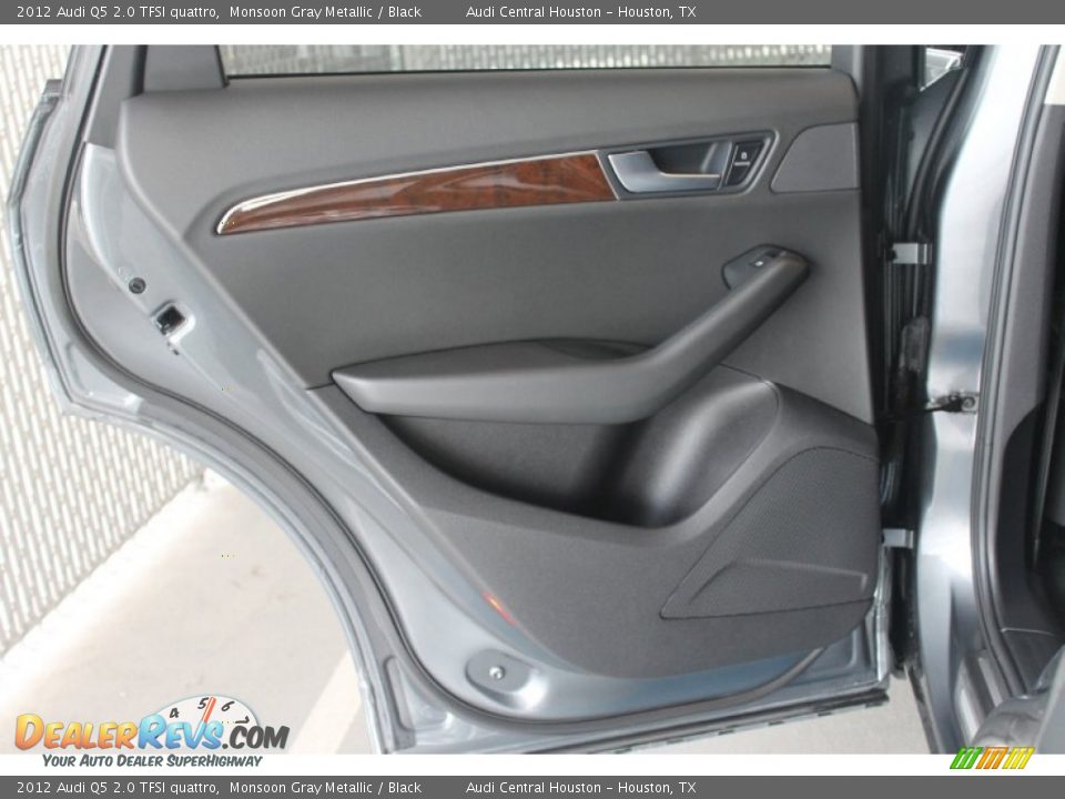 2012 Audi Q5 2.0 TFSI quattro Monsoon Gray Metallic / Black Photo #23