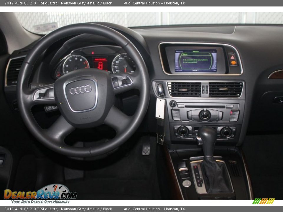 2012 Audi Q5 2.0 TFSI quattro Monsoon Gray Metallic / Black Photo #26