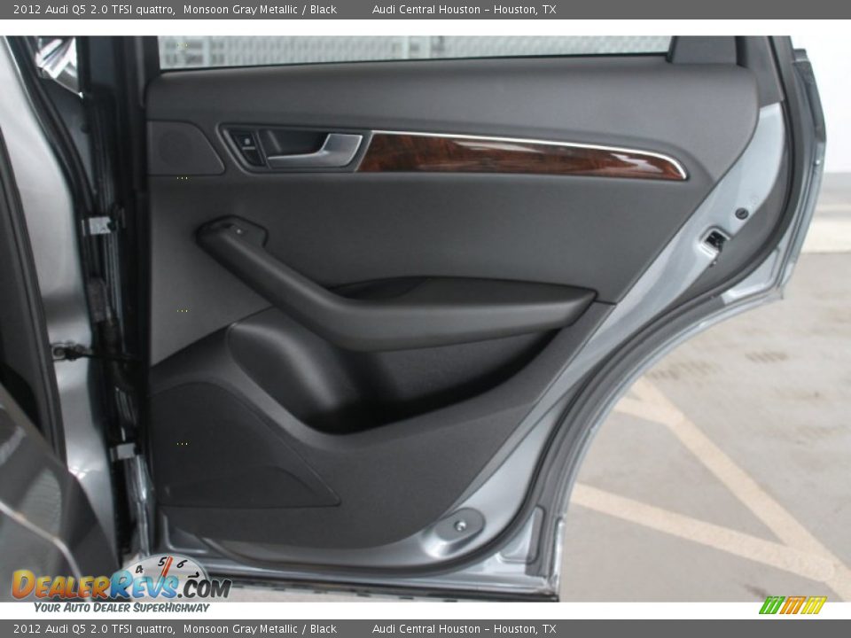 2012 Audi Q5 2.0 TFSI quattro Monsoon Gray Metallic / Black Photo #29