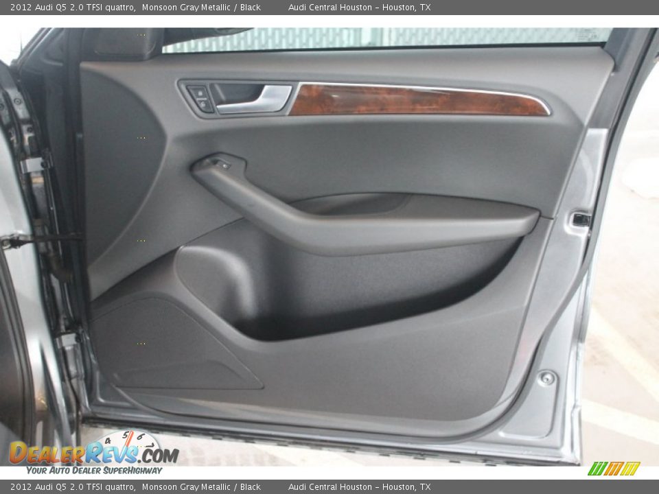 2012 Audi Q5 2.0 TFSI quattro Monsoon Gray Metallic / Black Photo #31