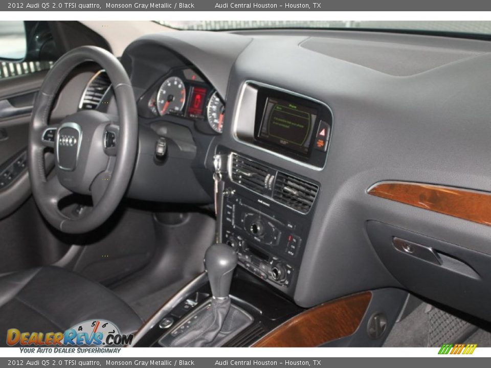 2012 Audi Q5 2.0 TFSI quattro Monsoon Gray Metallic / Black Photo #33