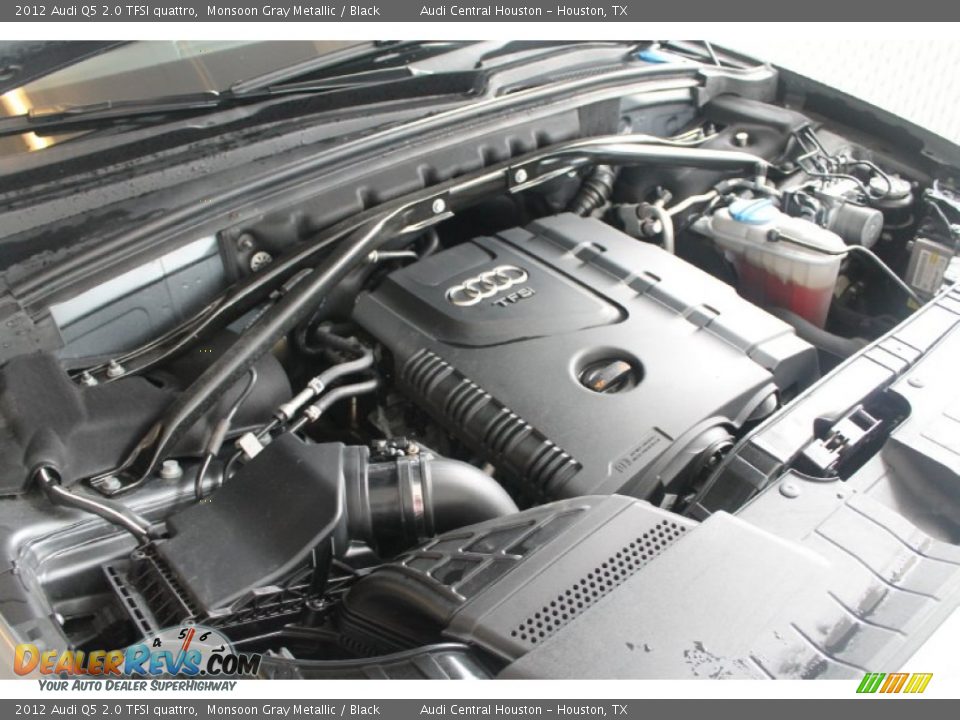 2012 Audi Q5 2.0 TFSI quattro Monsoon Gray Metallic / Black Photo #35
