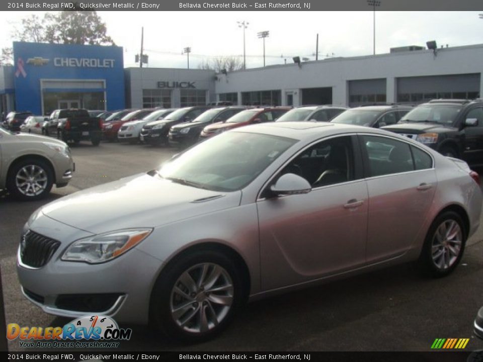 2014 Buick Regal FWD Quicksilver Metallic / Ebony Photo #1