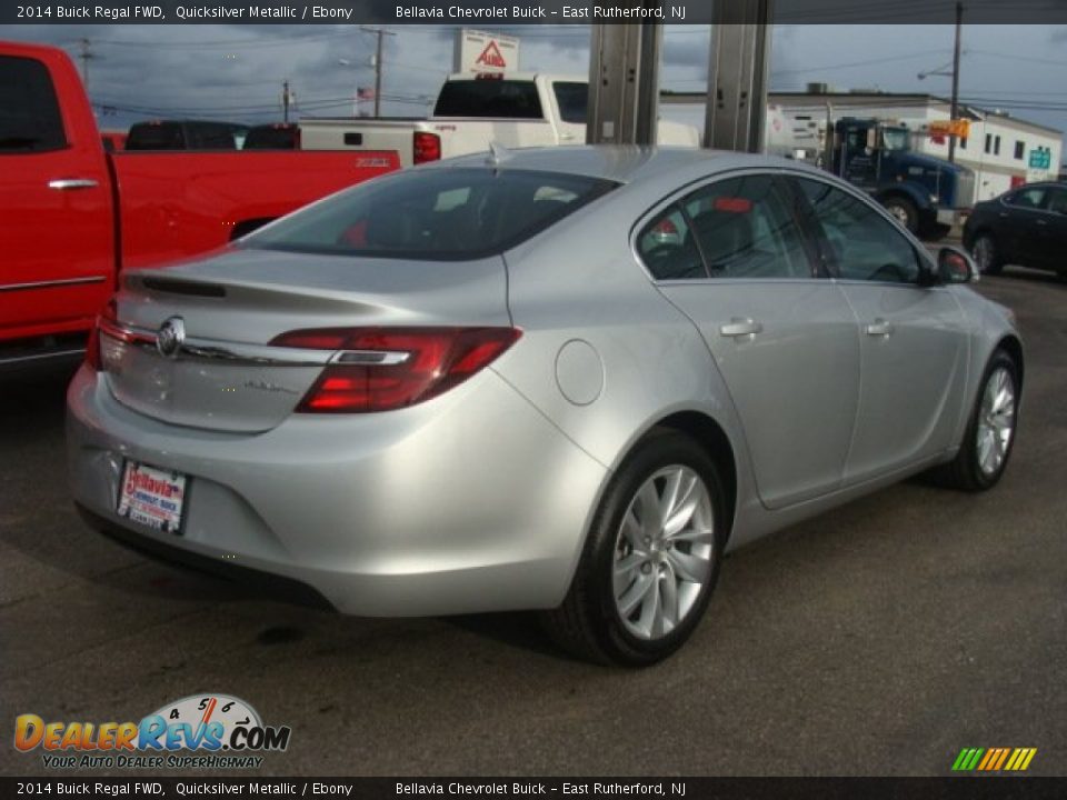 2014 Buick Regal FWD Quicksilver Metallic / Ebony Photo #4