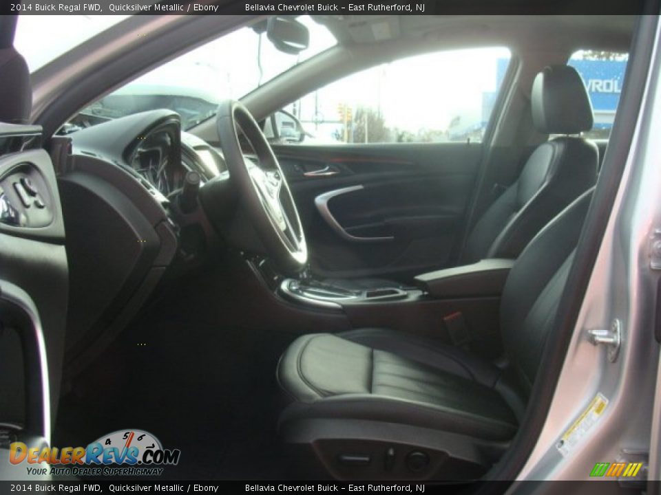 2014 Buick Regal FWD Quicksilver Metallic / Ebony Photo #7