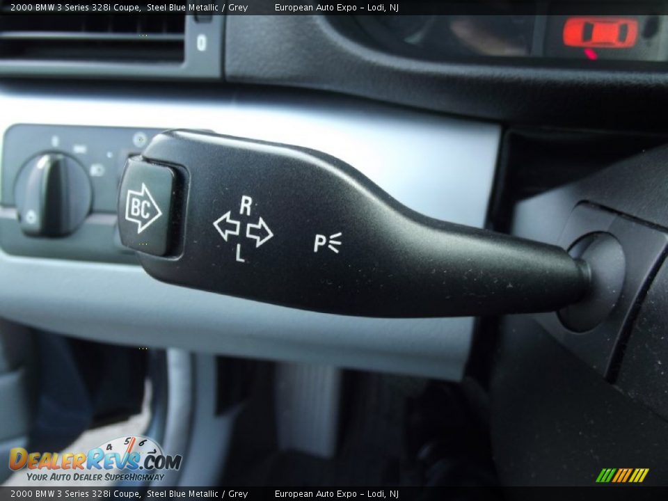 2000 BMW 3 Series 328i Coupe Steel Blue Metallic / Grey Photo #22