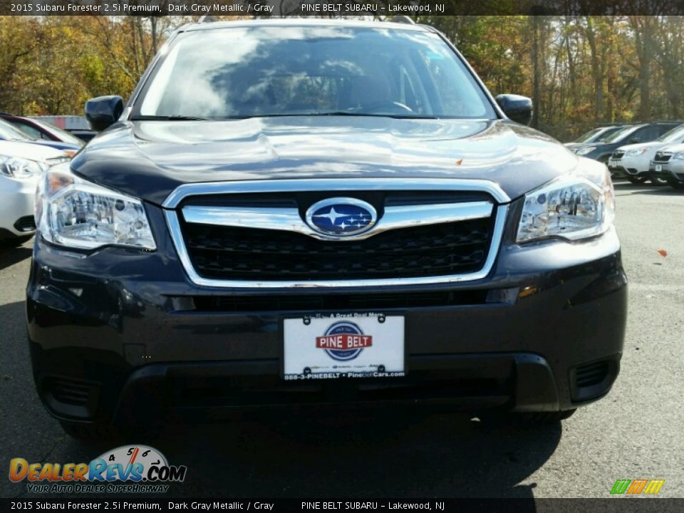 2015 Subaru Forester 2.5i Premium Dark Gray Metallic / Gray Photo #2
