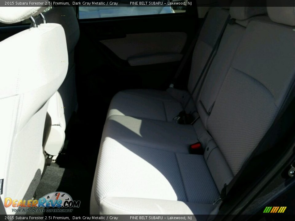 2015 Subaru Forester 2.5i Premium Dark Gray Metallic / Gray Photo #6