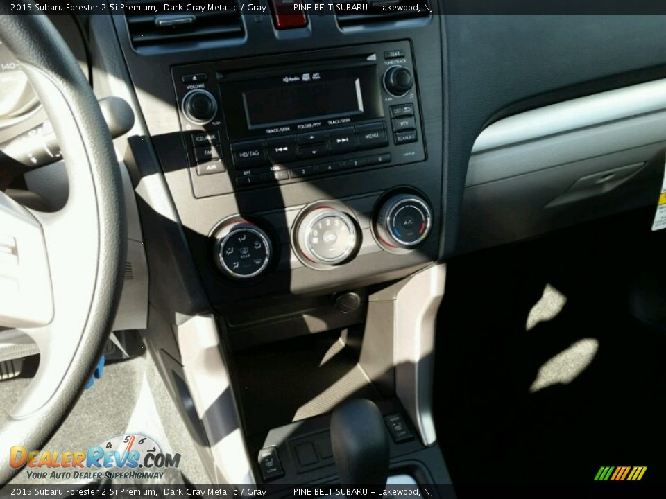 2015 Subaru Forester 2.5i Premium Dark Gray Metallic / Gray Photo #9