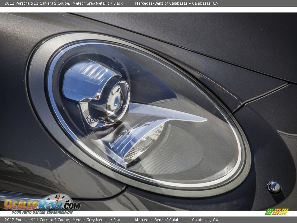 2012 Porsche 911 Carrera S Coupe Meteor Grey Metallic / Black Photo #27