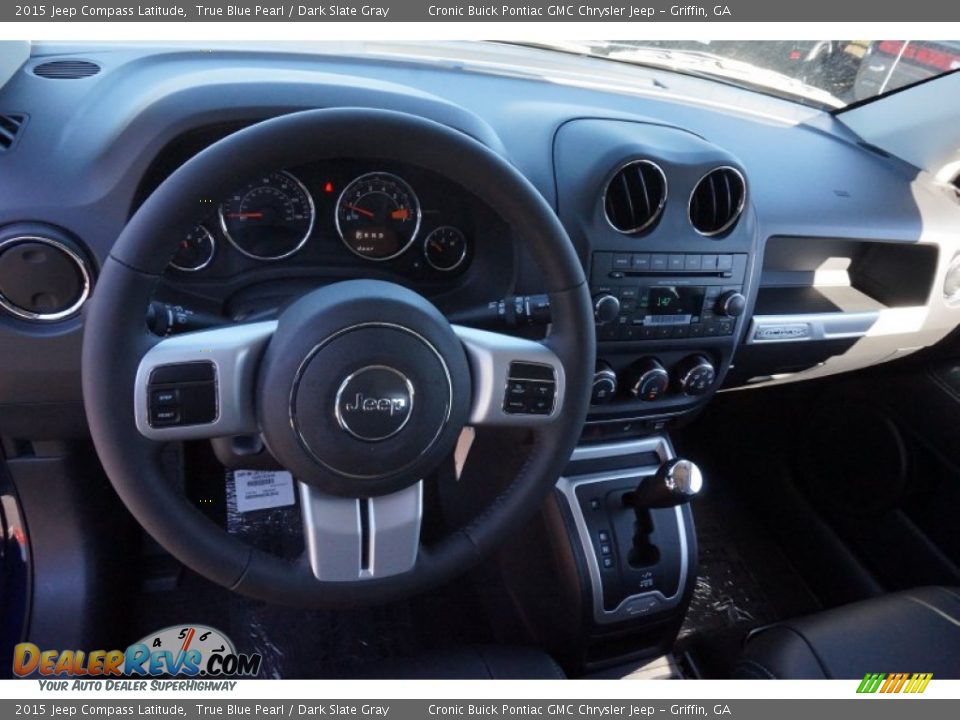 2015 Jeep Compass Latitude True Blue Pearl / Dark Slate Gray Photo #10