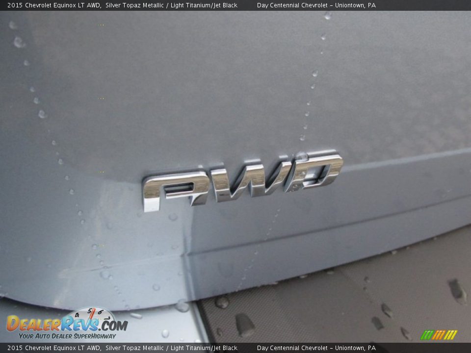 2015 Chevrolet Equinox LT AWD Silver Topaz Metallic / Light Titanium/Jet Black Photo #5
