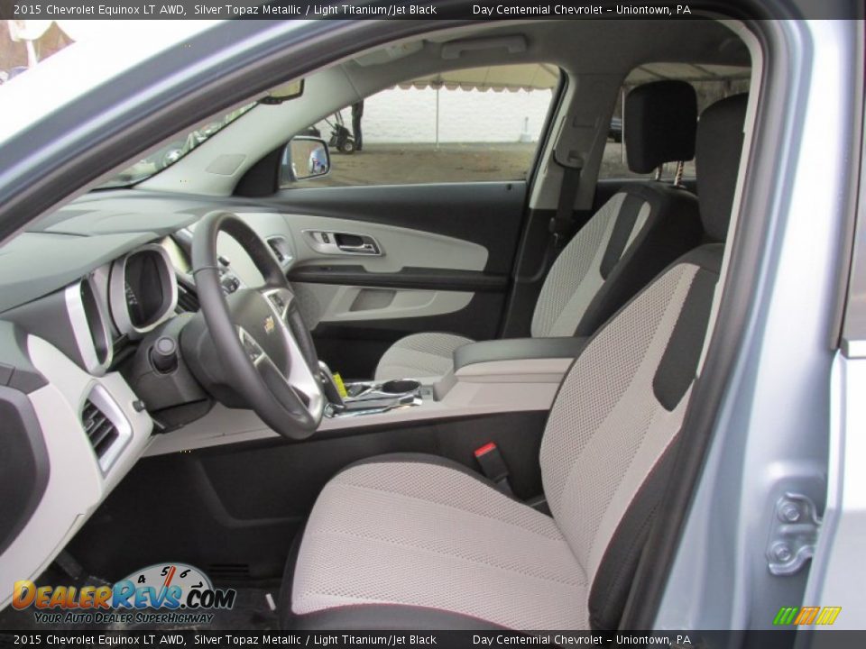 2015 Chevrolet Equinox LT AWD Silver Topaz Metallic / Light Titanium/Jet Black Photo #13